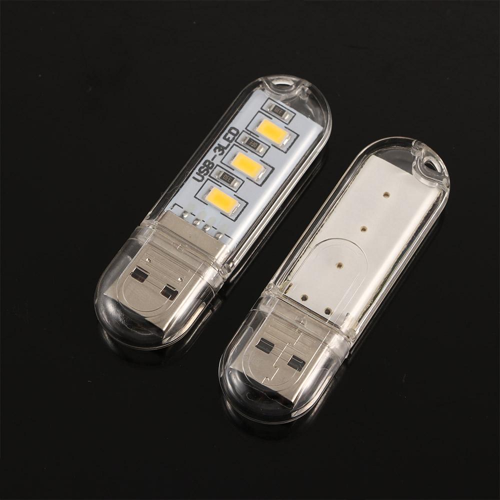 3LEDs 8LEDs 5V Power Mini USB light USB Night light Reading Book Lamp USB LED Lights Book Light