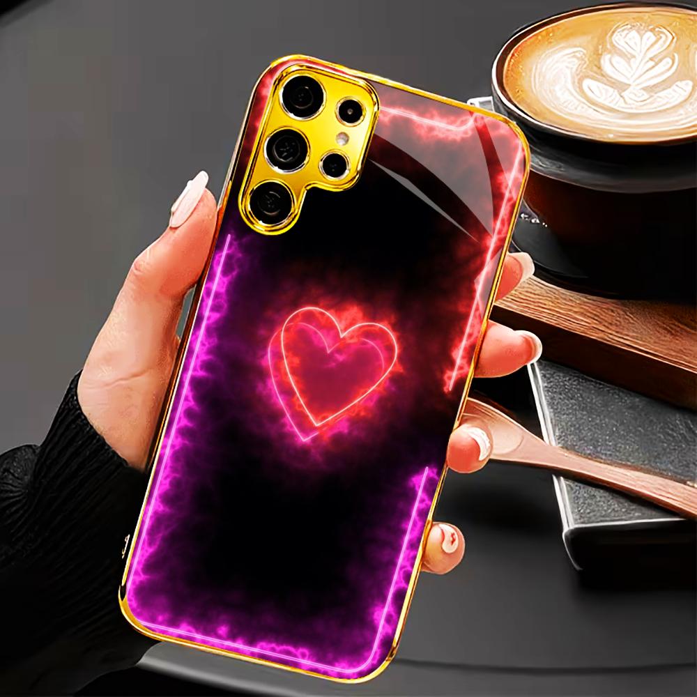 Love faddish cellphone new Bestseller model PhoneCase Glass PhoneCase for Samsung Galaxy S26 S25 S24 S23 S22 FE,Ultra,Plus