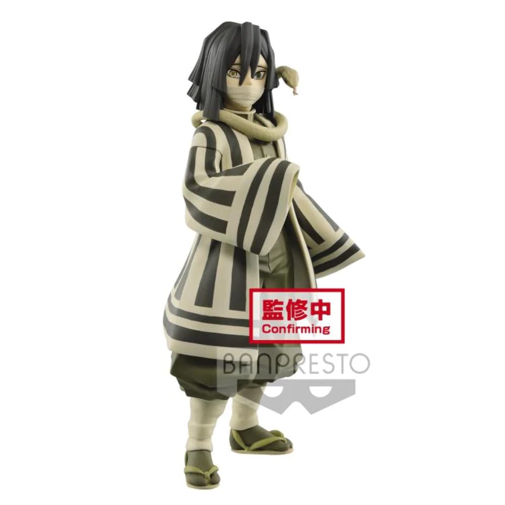 Banpresto Demon Kimetsu No Yaiba Figure Kizuna No Sou Sakuri No Kata Iguro Obanai Sepia Color Slayer Ver.