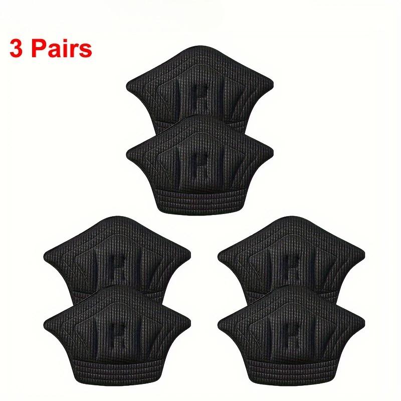 3pairs Multi Functional Self-Adhesive Heel Sticker, Anti-Wear And Anti Drop Heel Can Be Cut, Adjustable Shoe Size Artifact Half Size Sticker