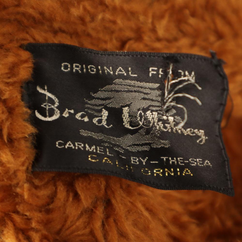 Brad Whitney 60er 70er Vintage Cordmantel Kamel Herren Gebraucht