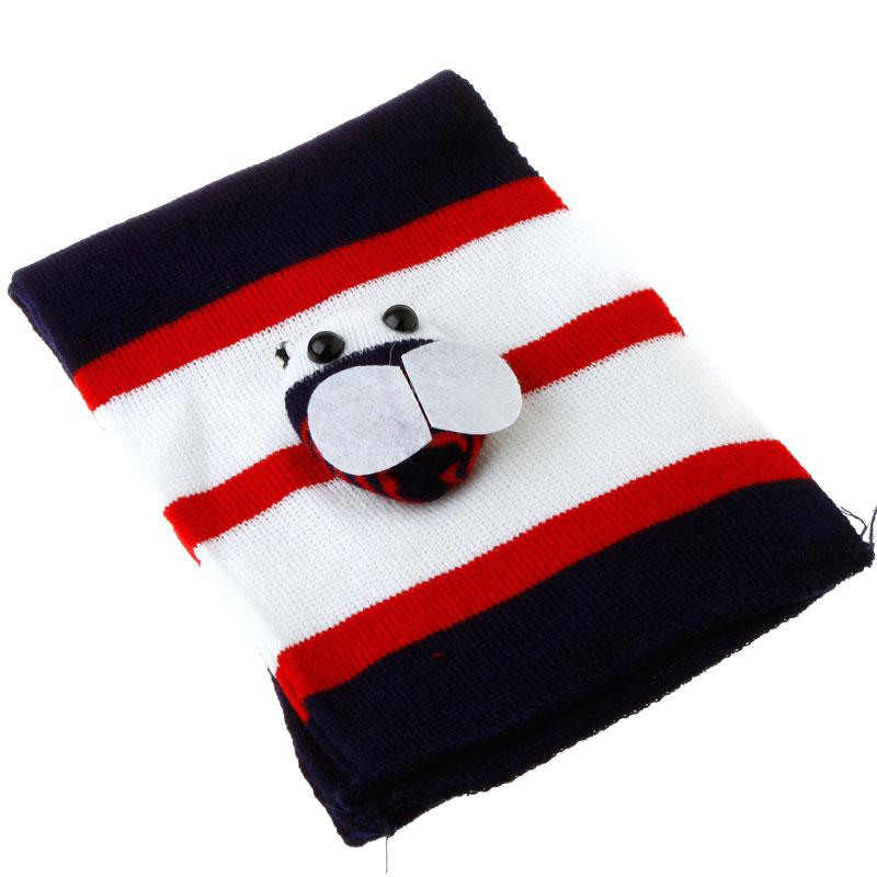 Honeybee Hat Cap + Scarf Suit Dark Blue