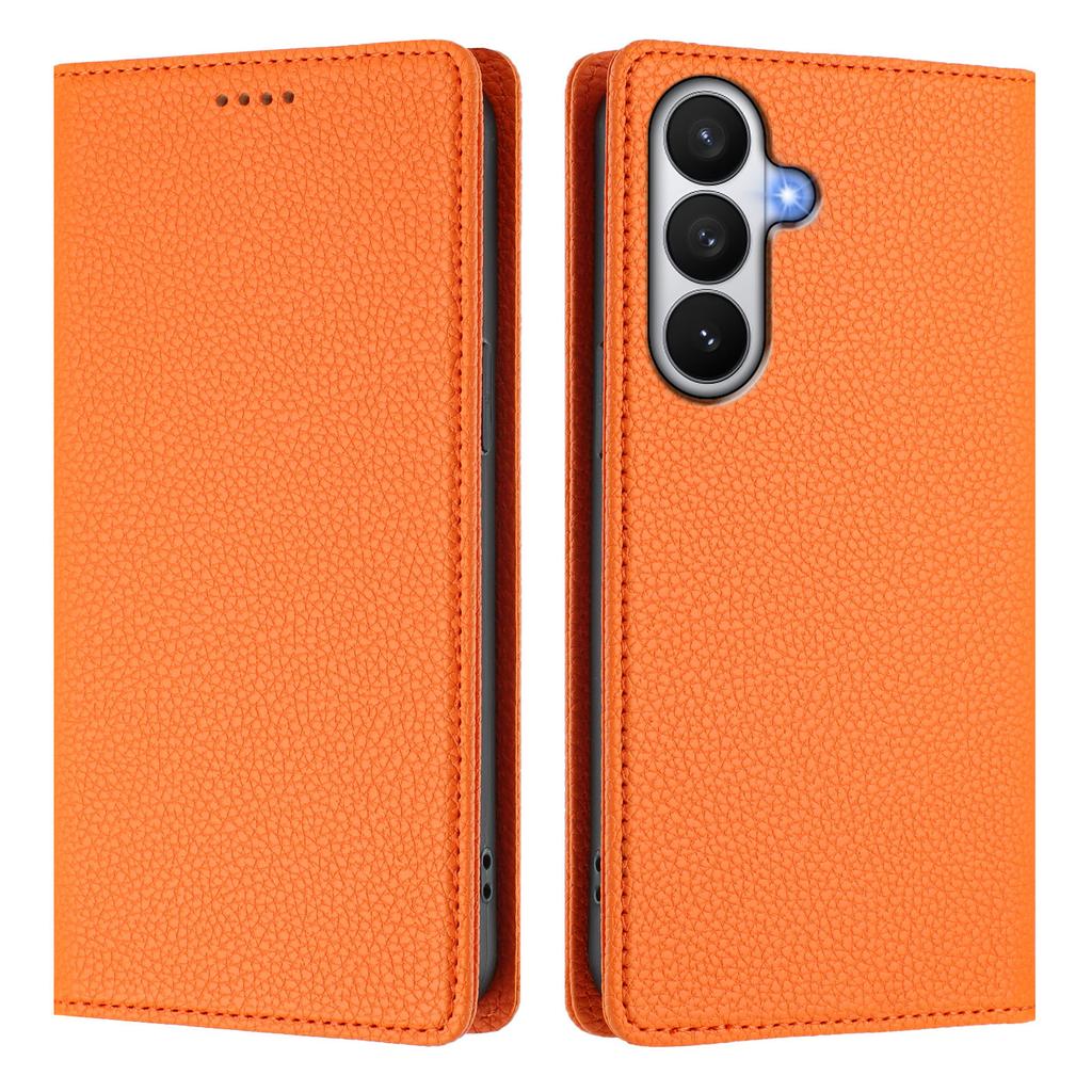 For Samsung Galaxy S26/S26 Pro Wallet Case RFID Blocking Litchi Texture Leather Mobile Cover