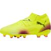 Future 8 Pro GS Stylish Comfortable Mid-Top Kids Soccer Shoes Kids Soccer Shoes Yellow Black 108142-03