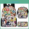 One Piece Backpack Set For Middle School Students Nylon School Bag Pencil Case And Tote Bag
