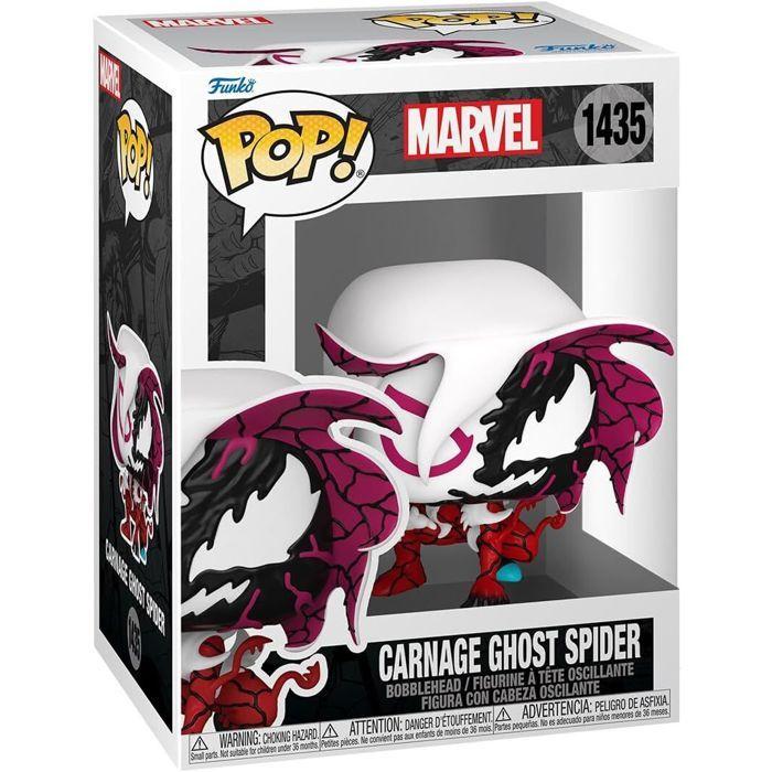 Figurine Funko Pop! - FUNKO - Carnage-ized - Ghost Spider - PVC - 9 cm