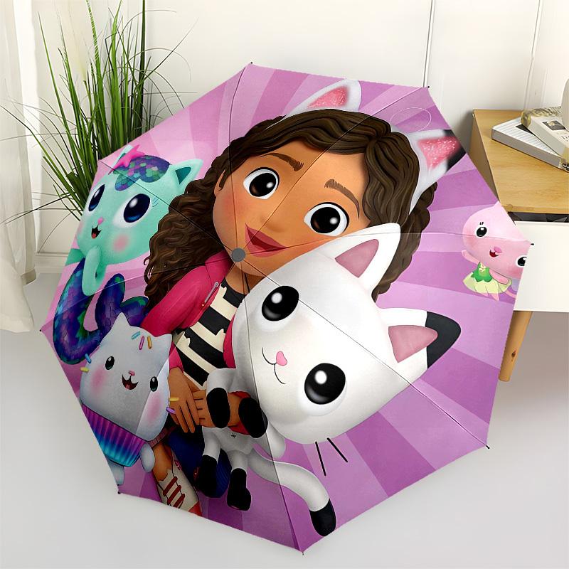 

Gaby s Dollhouse Automatic Opening and Closing, 8 rib Structure Portable Umbrella, Suitable for Men and Women in All Seasons Perfect Gift f