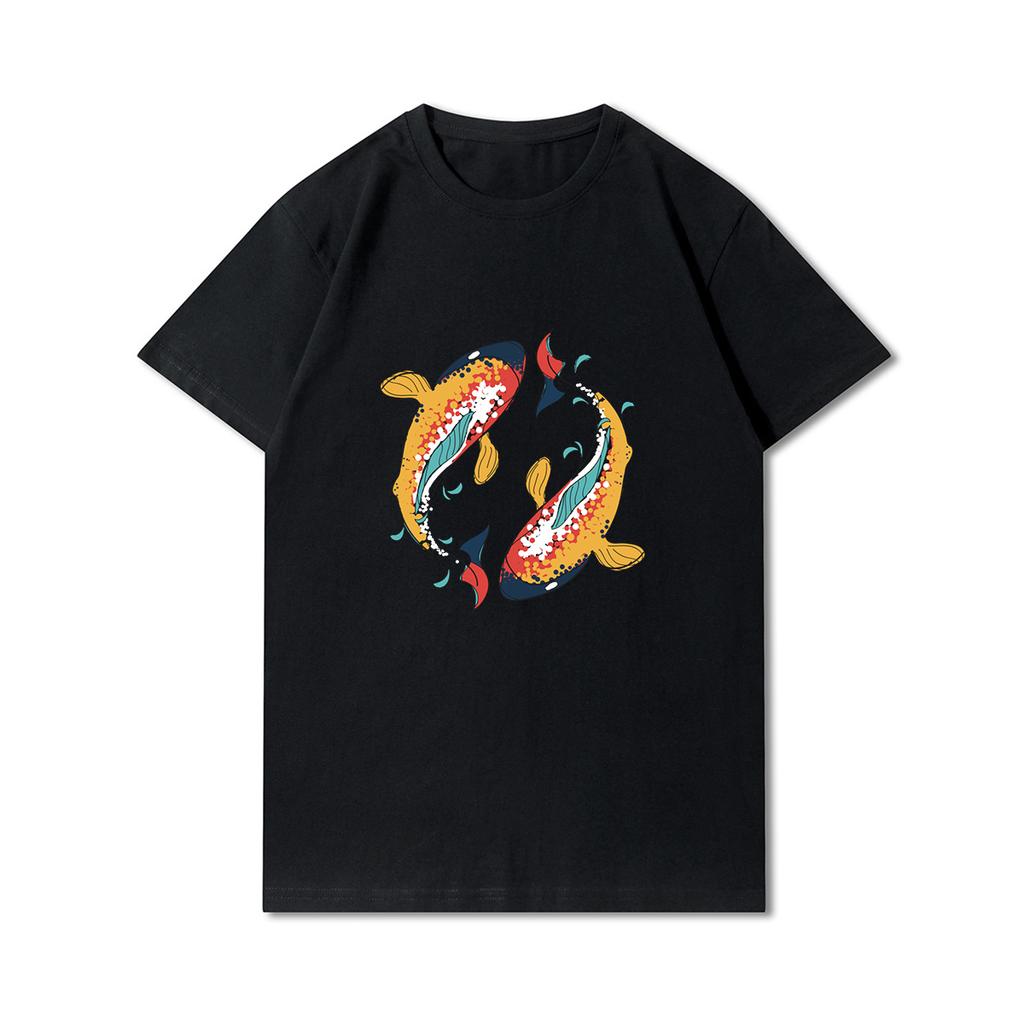 Anime 100 Muster Sommer Übergröße T-Shirts für Männer Buchstaben Bedruckt Lässige Kurzarm Oberteile 100% Baumwolle O Hals T-Shirts
