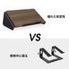 FENGE Laptop PC Tablet Fits up to Aluminum and Wood Ergonomic G03A1064D Stand, Stand, Stand, 17-inch Laptops, Construction, 30° Angle, Non-Slip,