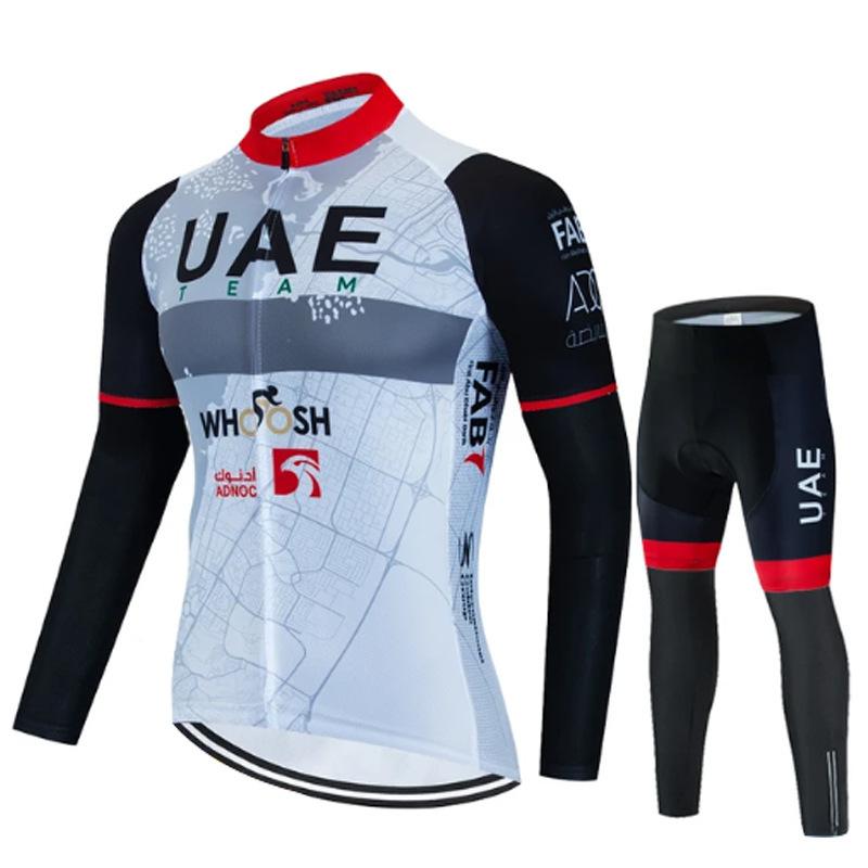 Herbst und Winter VAE Rennrad Radsportanzug Langarmanzug, Radsport Thermischer Fahrradanzug