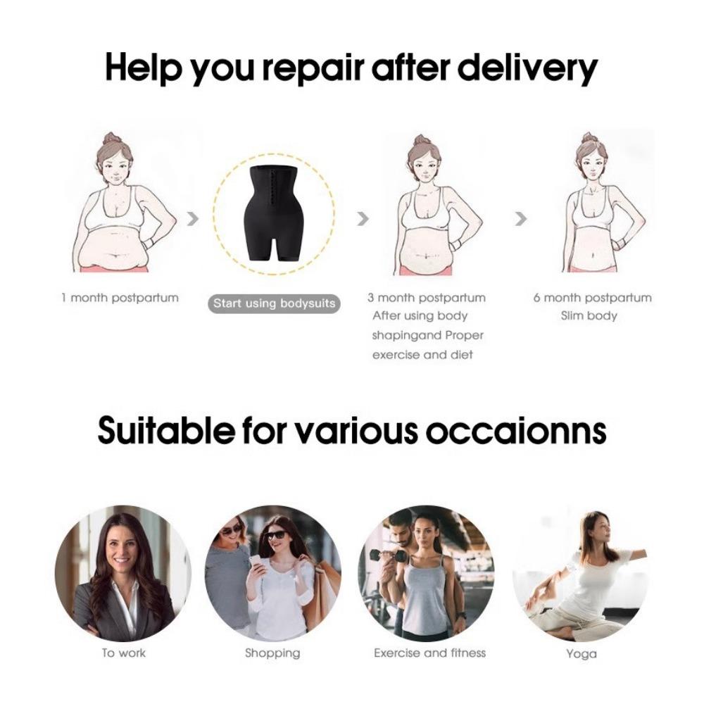 High Waist Belly Pants Women's Postpartum Waist Waist Corset Hip Lift Tight Breasted Adjustment Seamless Flat Angle Large Size Hip Lift Pants