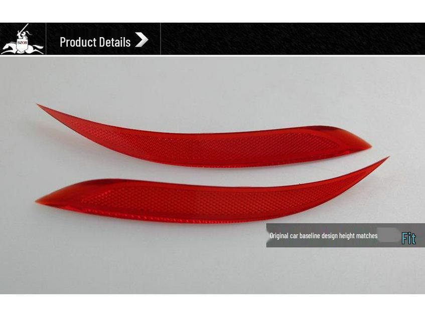 13-16 Volkswagen Jetta Santana Πλαίσιο Πίσω Φωτός Ομίχλης & Διακόσμηση Χείλους Ανακλαστήρα Προφυλακτήρα