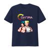 Contra NES Famicom Game Screen T Shirt 8 Bit Retro Design 100 Cotton Available in S 5XL vintage Washed fashion graphic