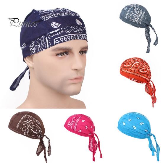 Cotton Men Women Pirates Cycling Cap Bike Headband Hat Bandana Headcloth