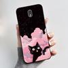 Matte Soft TPU Case For Nokia 1 Plus 2 2.1 2.2 Phone Case Luxury Cute Love Rabbit Funny Cat Black Silicone Ultra Thin Back Cover