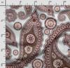 Soimoi Asian Paisley Print,  Cotton Cambric, Quilting Fabric Sold by The Yard 42 Inch Wide, Medium Weight Cotton Fabric,