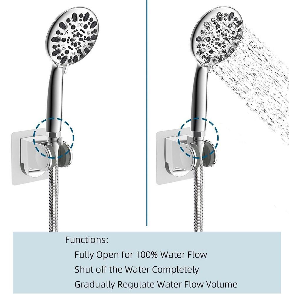 G1/2 Shower Flow Control Valve Brass Water Flow Control Valves  Handheld Shower Head