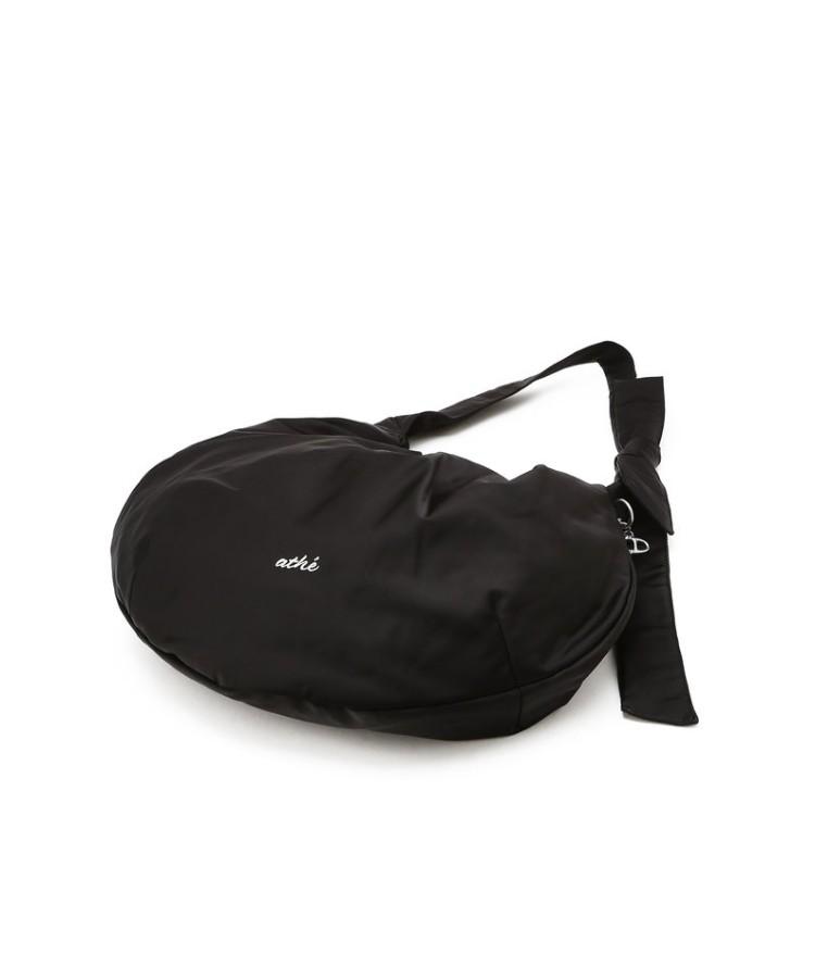 Athe Vanessabruno Black Drape Shoulder Bag Aaba6F980Bk