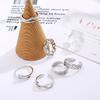 8Pcs Adjustable Toe Rings for Women Foot Ring Gold/Silver Color Metal Round Jewelry for Girls Summer Beach Barefeet Fashion