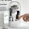 Large Capacity Makeup Brush Holder Dustproof Lipstick Eye Shadow Storage Box  Office