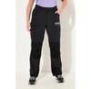 Ulla Popken HYPRAR Hybrid-Trekking Pants Reflector Velcro Fastener Black