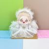 niannyyhouse Plush Clothes Set, Angel and Devil Design, for 15-17cm Plush Dolls, Includes Headwear, Wings, Shirt, Skirt, and Accessories, 5-Piece Set