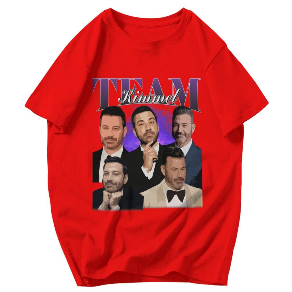 Men T Shirt Jimmy Kimmel Vintage Cotton Y2K Graphic Quality Unisex Clothes T Shirts