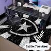 Custom Name Botafogo Emblem Rug for Living Room, Game Rooms, Office, Bedroom, Floor Mat Playful Design, Fan Gifts Christmas Decor
