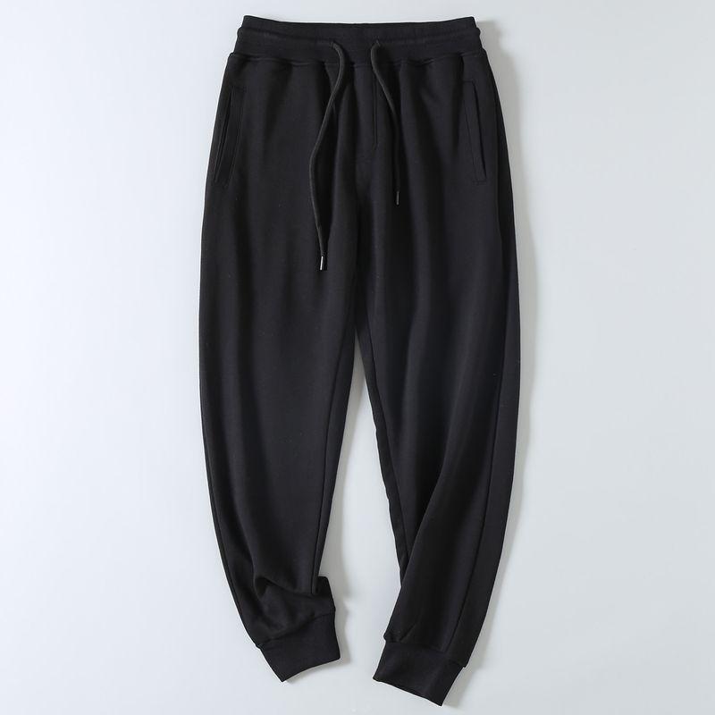Export Export Tail Goods Japanese Style Simple All-Matching Elastic Waistband Terry Cotton Athleisure Ankle-Tied Sweatpants Men's Fashionable Trousers
