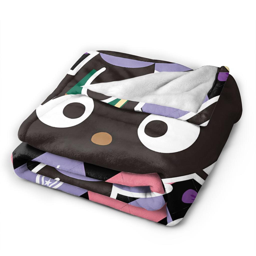 Süße Chococats Decke Super Warm Schwarz Katze Überwurfdecke Winter Junge Mädchen Schlafzimmer Lustige Bettdecke