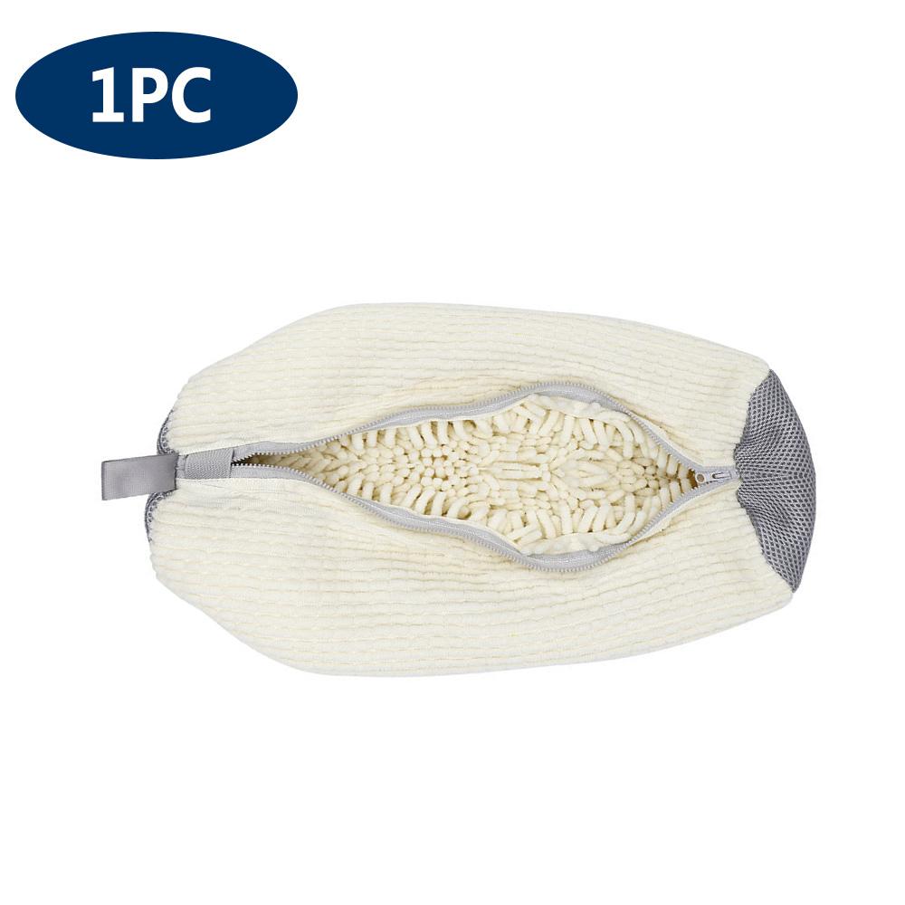 Shoe Washing Machine Bag Reusable Laundry Bag for Sneakers Mesh Shoe Cleaning Bag with Zipper Washer Dryer Protective Wash Bag