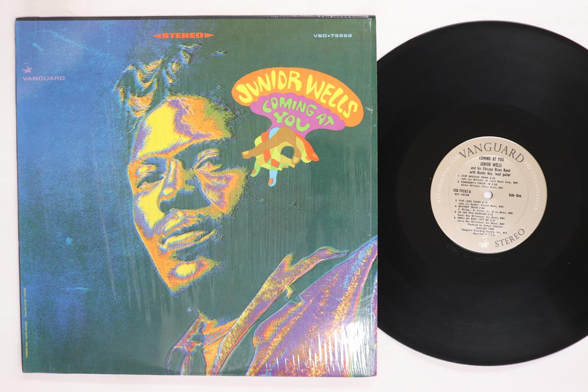 Виниловая пластинка JUNIOR WELLS  Coming At You VSD79262 Vanguard 1968 США Блюз Б/у
