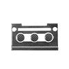 5Pcs Carbon Fiber Interior Climate Control Cover Trim For Land Rover Range Rover