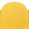 Straw Hat Wide Brim Sun Blocking Lightweight Woven Sun Hat for Fishing Beach Hiking Party Cosplay