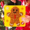 Christmas sewing set crafts sewing set crafts beginners children embroidery toys non-woven for home holiday decoration
