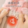 Thick-bottomed cotton slippers women's autumn and winter new indoor home home heating velvet couple confinement slippers men