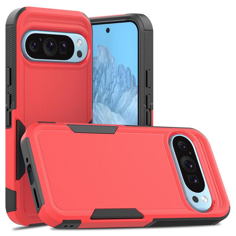 For Google Pixel 9/9 Pro Phone Case Shockproof 2-in-1 PC+TPU Cover