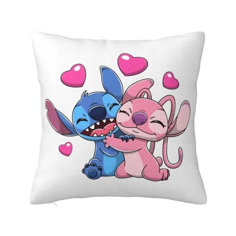 Home Decor Stitch Cartoon Patterns For Cozy Decor Pattern Cushion Cover Suitable For Sofa Bedroom Car Pillow Cover