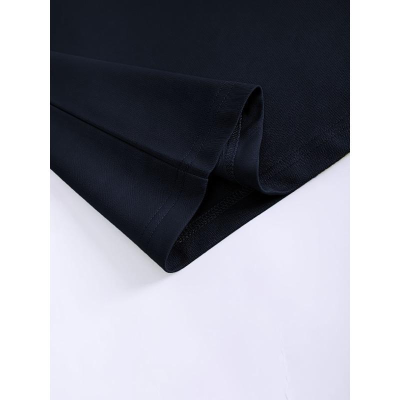 European Size Men's Snowman Pattern Casual Round Neck Short T-Shirt for Spring, Summer and Autumn