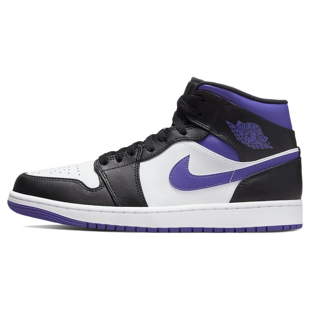 Air Jordan 1 Mid  Dark Iris  Men s 554724-095 EU 44