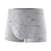 4PCS Men's Mid-waist Boxers Briefs Seamless Soft Breathable Panties Trendy Boxer Underwear XL-4XL