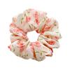 Chiffon Flower Elastic Hairbands Floral Printed Scrunchies for Hair Women Hair Accessories Ponytail Holder Hair Ties Rubber Band
