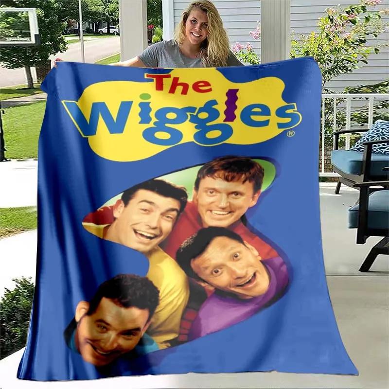 The Wiggles Cartoon Deken Lichtgewicht Comfortabel Zacht Ademend Ultrafijn Warm Deken Beddengoed Reisbeddengoed