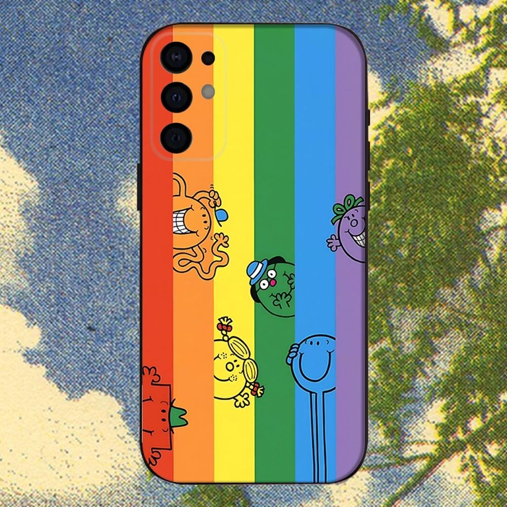 Mr Men L-little Miss Phone Case For Samsung S25,S24,S21,S22,S23,S30,Ultra,S20,Plus,Fe,Lite,Note,10,9,5G Black Cover