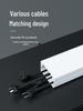 Gray Surface-Mounted PVC Wiring Raceway Cover Organizer