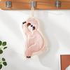 Cartoon Hanging Absorbent Hand Towel - Lint-Free for Bathroom & Kitchen