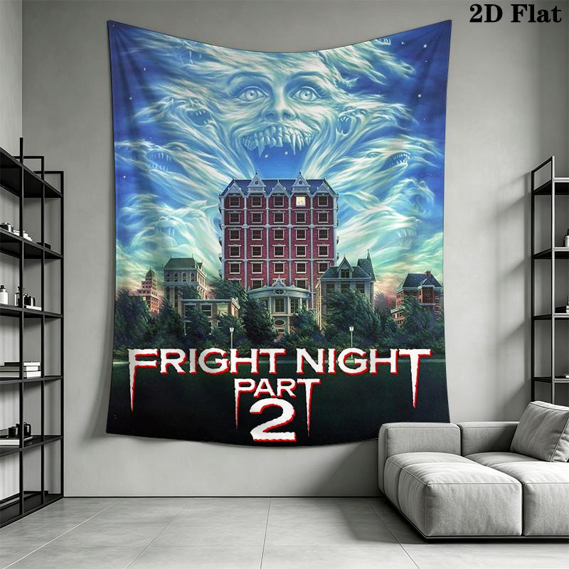 Fright Night Pattern Home Decor Tapestry, Wall Hanging, Decorative RV Wall Cloth.MGT0918327