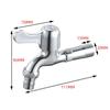 Extended Brass Washing Machine Faucet