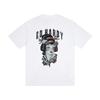 Trapstar American Street Hip-hop Letter Portrait Women's Summer Pure Cotton Loose Short-sleeved T-shirts for Both Men and Women