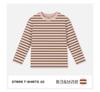 Unifriend24 Gestreiftes Kinder-T-Shirt im koreanischen Stil - Vielseitig & Locker geschnitten